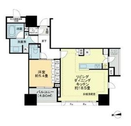 クラッシィハウス大手町ザ・スイート 8階 間取り図