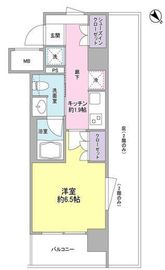 ルメイユ横浜関内 705 間取り図