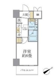 レスピール川崎 907 間取り図