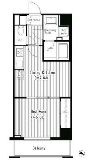 ルジャルダン横濱関内 902 間取り図
