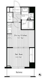 ルジャルダン横濱関内 902 間取り図
