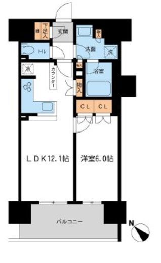 BLESS宮崎台 (ブレス宮崎台) 1402 間取り図
