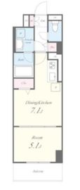 hygge+ 702 間取り図