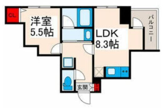 GRAN PASEO西日暮里 (グランパセオ西日暮里) 702 間取り図