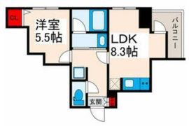 GRAN PASEO西日暮里 (グランパセオ西日暮里) 1002 間取り図