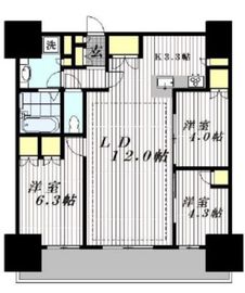 THE TOWER JUJO (ザ・タワー十条) 10階 間取り図