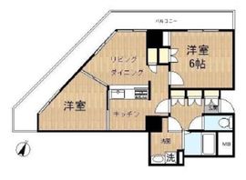 ジェイタワー西大井 25階 間取り図