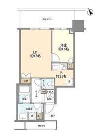 THE TOWER JUJO (ザ・タワー十条) 11階 間取り図