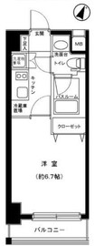 パークサイド九段 4階 間取り図