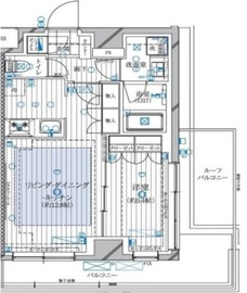 レガリス高田馬場Ⅱ 803 間取り図