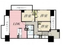 HF辻堂レジデンス 1003 間取り図