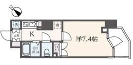 フェルテ中野 610 間取り図