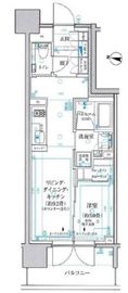 クリオ横浜ザ・グラン 2階 間取り図