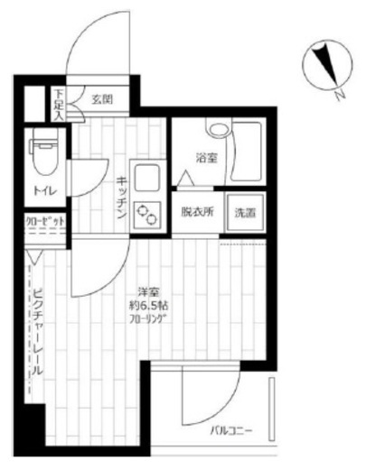 ステージグランデ文京小石川 10階 間取り図