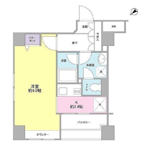 AKレジデンス 3階 間取り図