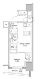 ザ・パークハビオ大森町 503 間取り図