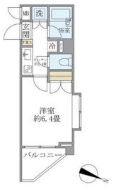 レジデンス西馬込 319 間取り図