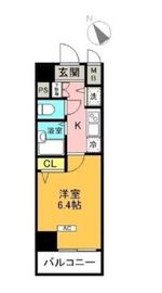 グランド・ガーラ横濱山下町 7階 間取り図