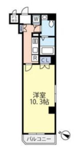 グランヴァン学芸大学 2階 間取り図