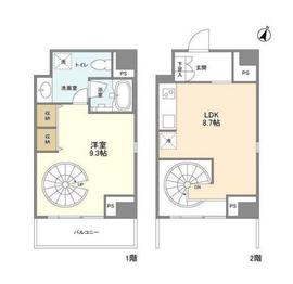 ヴィアラッティア志村 203 間取り図