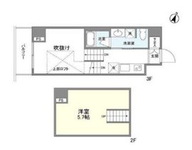 ヴィアラッティア志村 304 間取り図