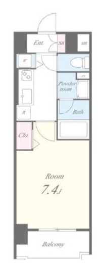 ル グランシャリオ 402 間取り図