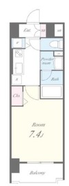 ル グランシャリオ 402 間取り図