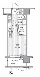 センテニアル王子神谷アネックス 702 間取り図