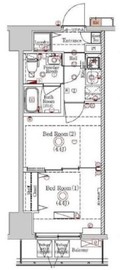 ラフィスタ川崎Ⅵ 703 間取り図