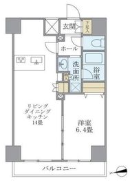 コート新御徒町 902 間取り図