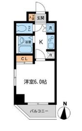 グローバン森下 803 間取り図