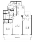 サンクタス川崎タワー 11階 間取り図