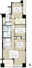 KDXレジデンス日本橋水天宮 306 間取り図