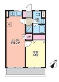 サンパークマンション千代田 10階 間取り図