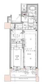 ライオンズシティ東京タイムズプレイス 1304 間取り図