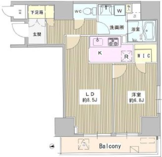 フェアステージ武蔵野 402 間取り図