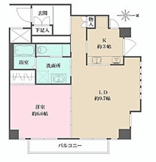 BOKKEN SEIYODO 201 間取り図