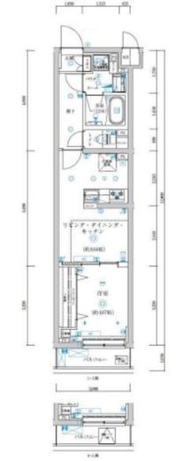 TRADIS赤塚 316 間取り図