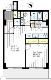 パレロワイヤル六番町 8階 間取り図