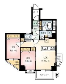 エス・バイ・エルマンション信濃町 3階 間取り図