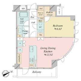 リ・プレゼ恵比寿 3階 間取り図