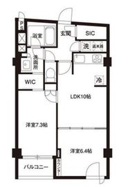 アーバンパーク代官山2 208 間取り図