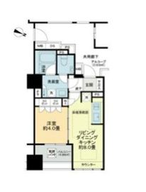 ピアース白金台 2階 間取り図
