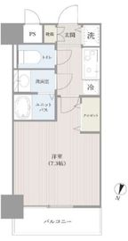 ルモンド南麻布 5階 間取り図