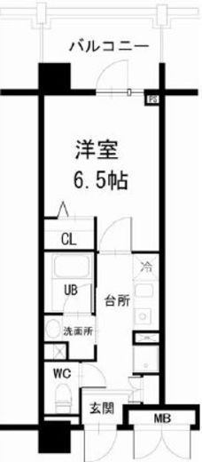 プライムアーバン錦糸公園 1006 間取り図