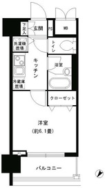 アストリア鶴見 803 間取り図