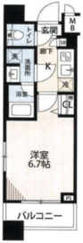 エル・グランジュテ横濱 4階 間取り図