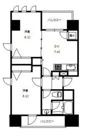 Panache（パナシェ） 8階 間取り図