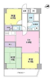 サンフォレスト高井戸 304 間取り図