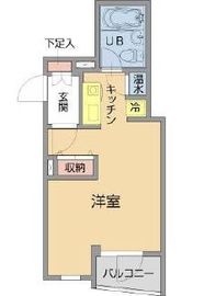 HF八丁堀レジデンス3 1103 間取り図